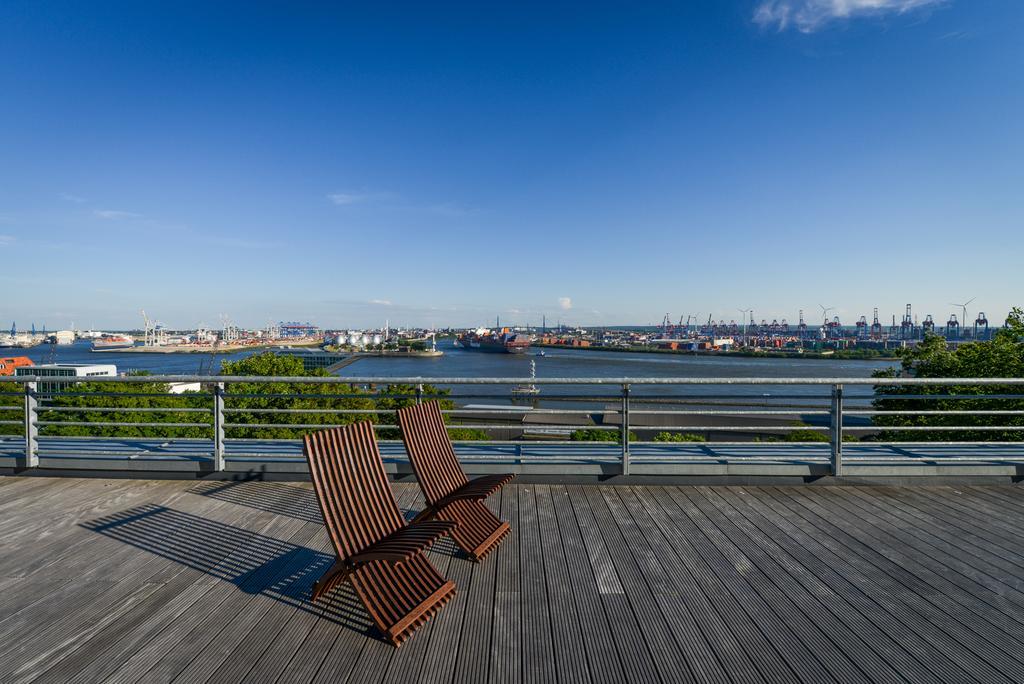 Rainvilles Elbterrassen Hamburg Exterior foto