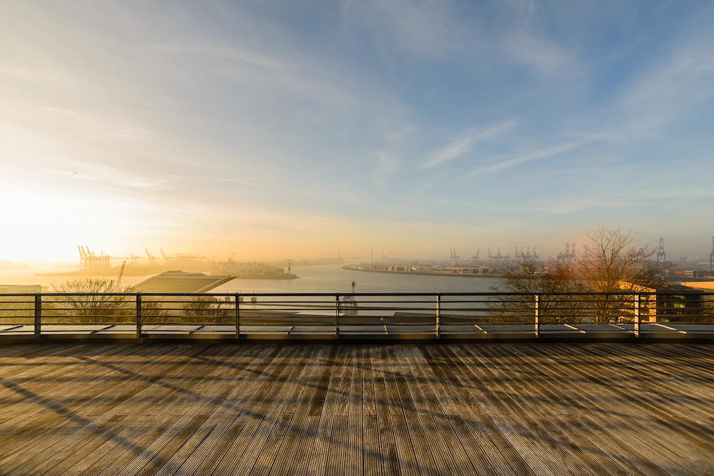 Rainvilles Elbterrassen Hamburg Exterior foto